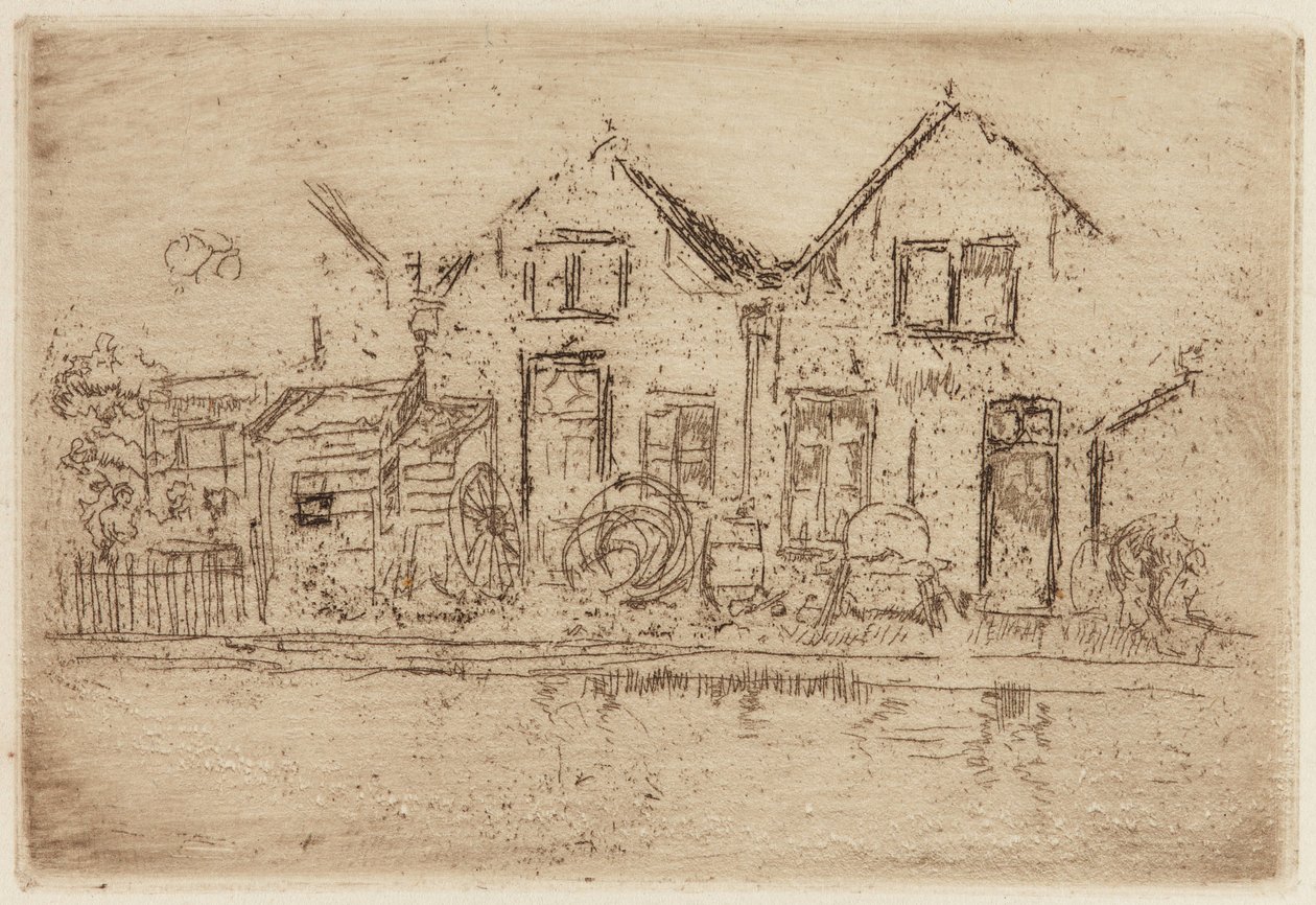 Der kleine Radmacher von James Abbott McNeill Whistler
