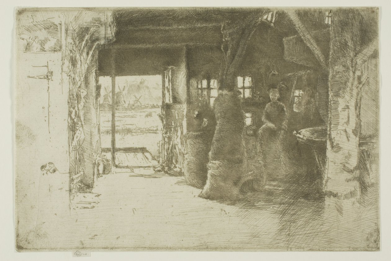 Die Mühle von James Abbott McNeill Whistler