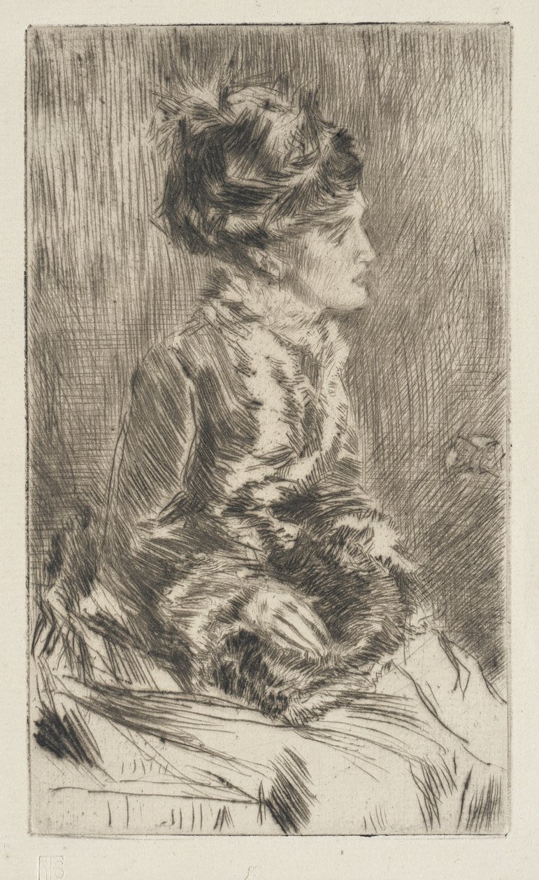 Der Muff von James McNeill Whistler