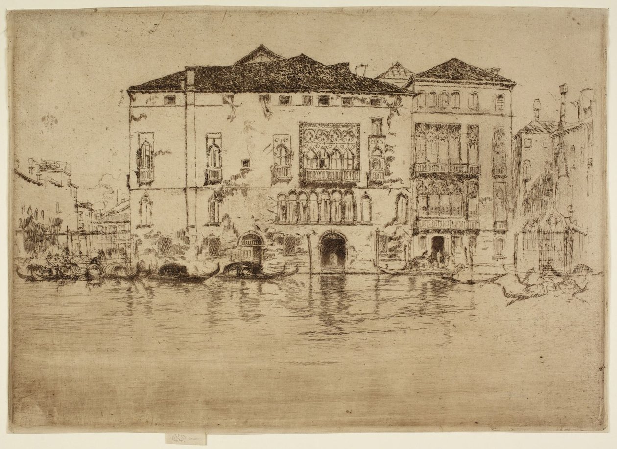 Die Paläste von James McNeill Whistler