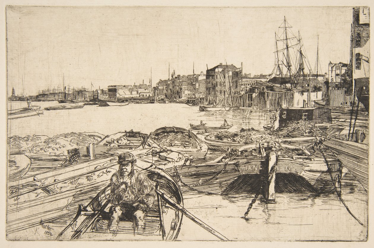 Das Becken von James McNeill Whistler