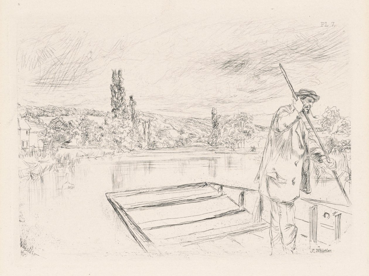 Das Boot von James Abbott McNeill Whistler