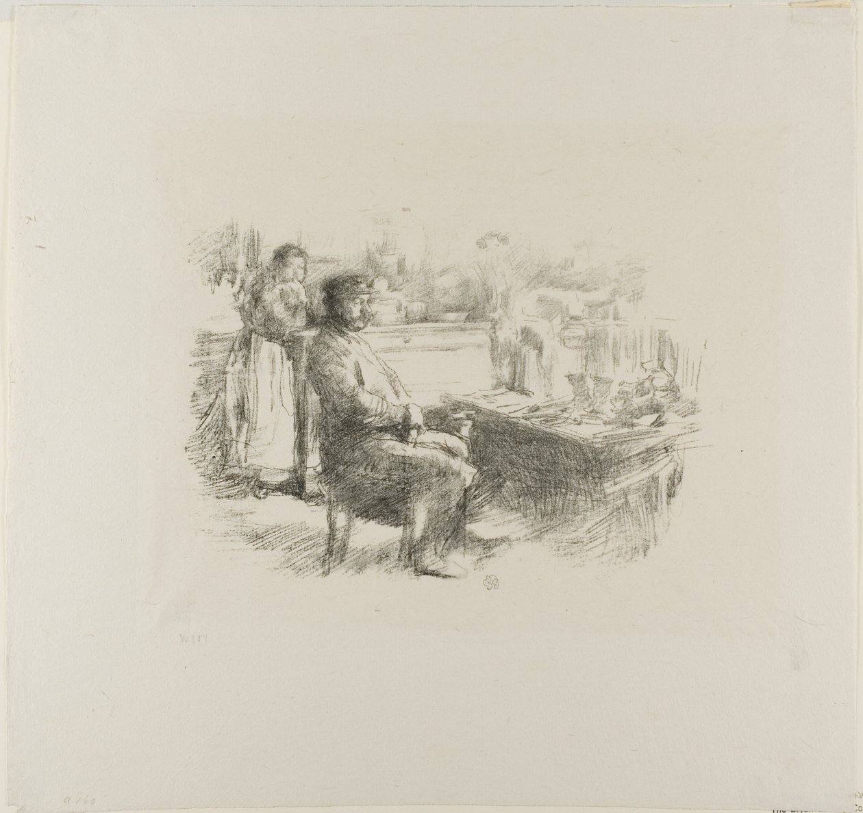 Der Schuhmacher von James Abbott McNeill Whistler