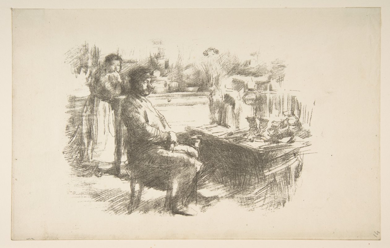 Der Schuhmacher von James McNeill Whistler