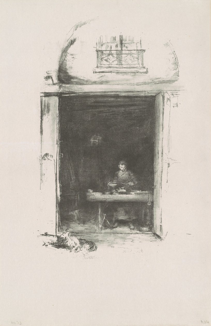 Der Schmied, Passage du Dragon von James Abbott McNeill Whistler
