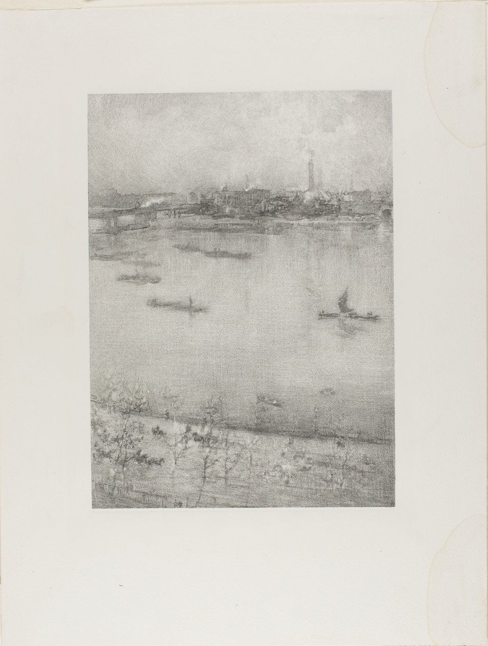 Die Themse von James Abbott McNeill Whistler