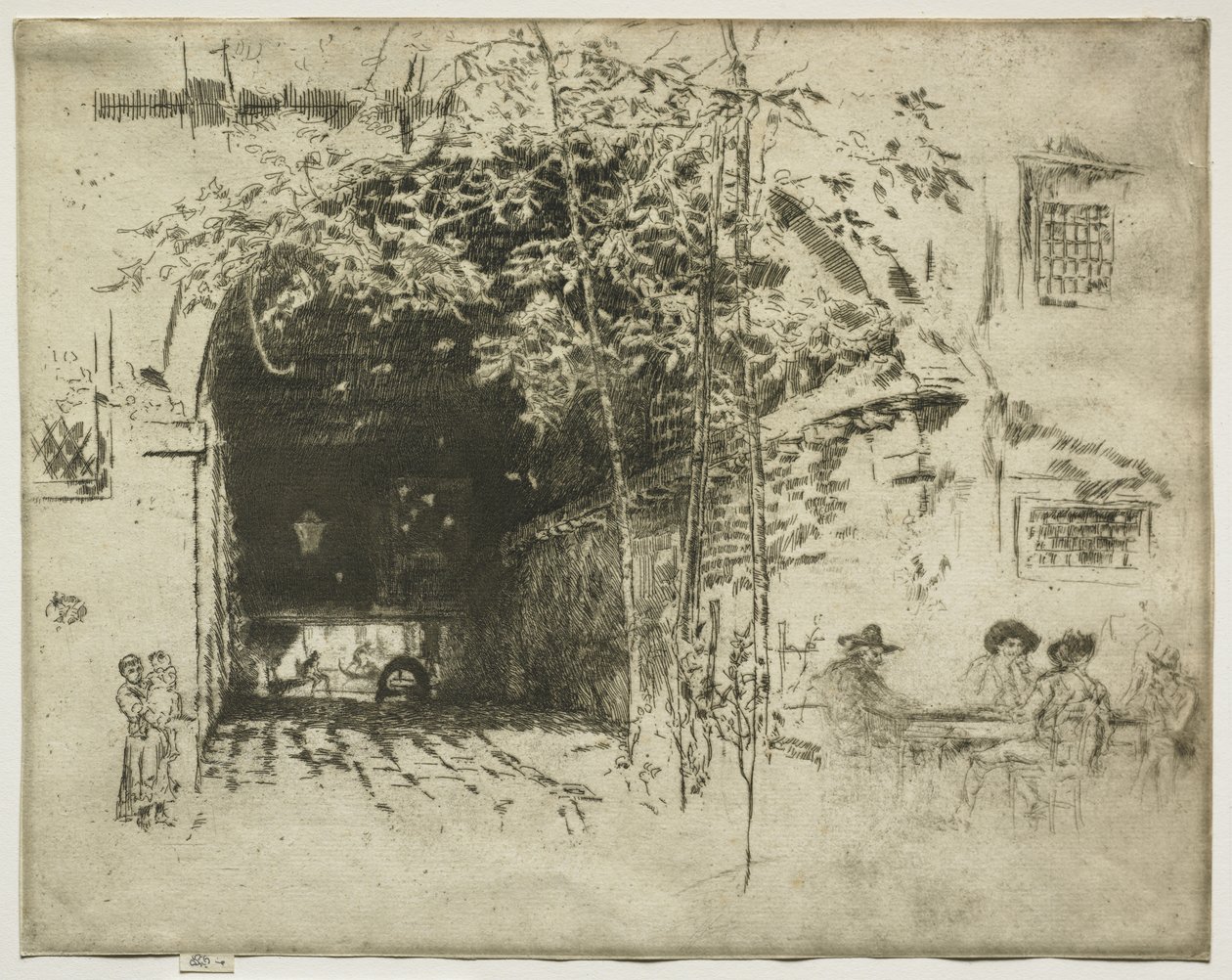 Das Traghetto von James McNeill Whistler