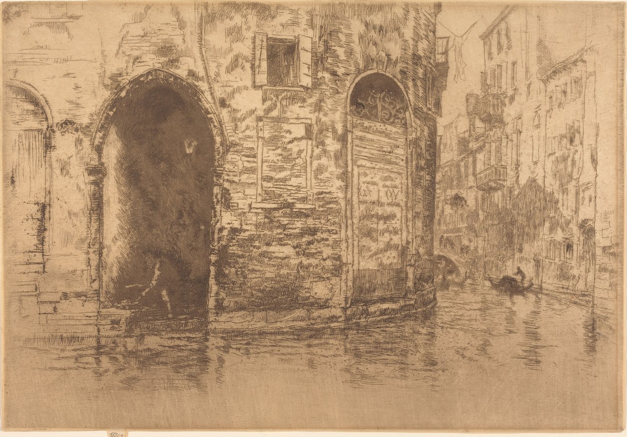 Zwei Türöffnungen von James McNeill Whistler