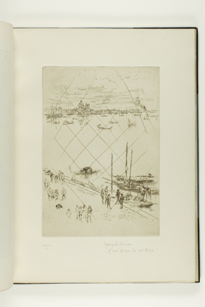Aufrechtes Venedig von James McNeill Whistler