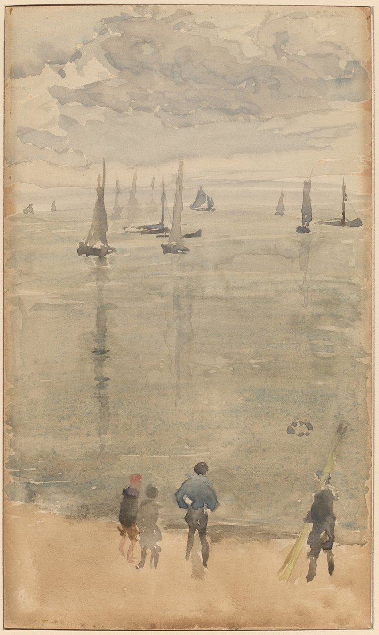 Die Rückkehr der Fischerboote von James Abbott McNeill Whistler