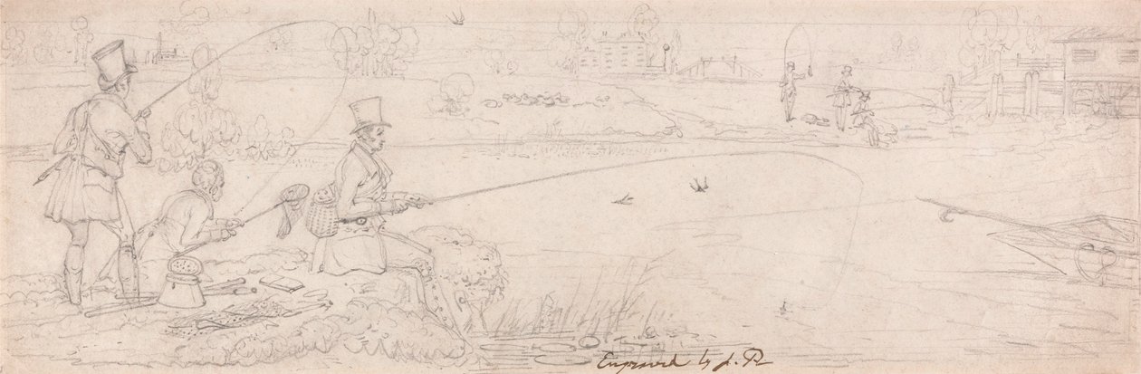 Grundfischen in der Nähe von Totten Mill von James Pollard