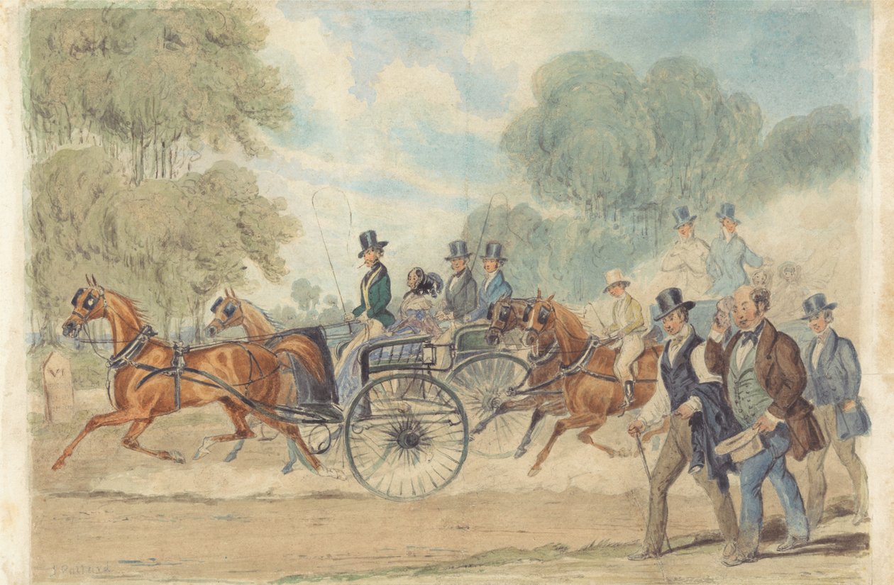 Der Derby-Tag: Titten und Tramper auf dem Weg nach Epsom von James Pollard