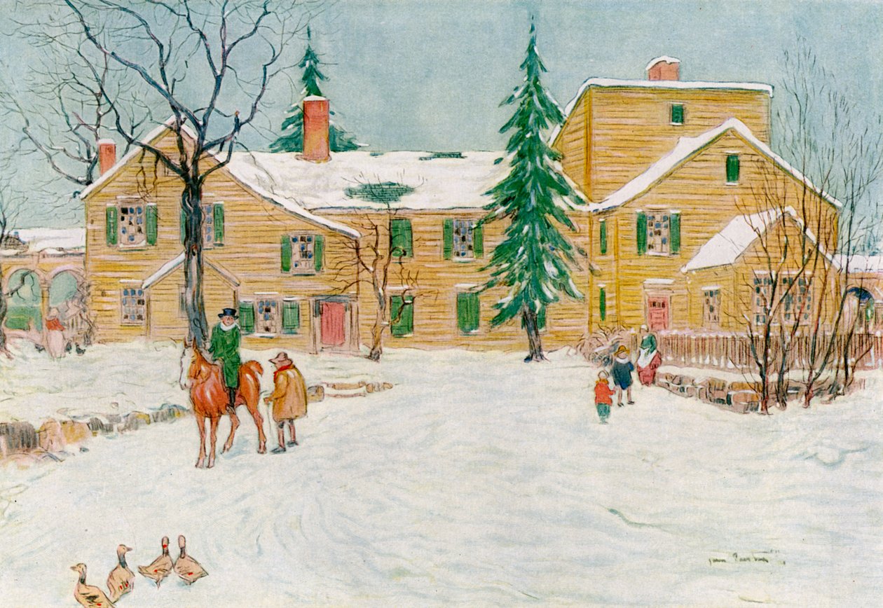 Wentworth Mansion, New Hampshire, USA, 18. Jahrhundert, 1921 von James Preston