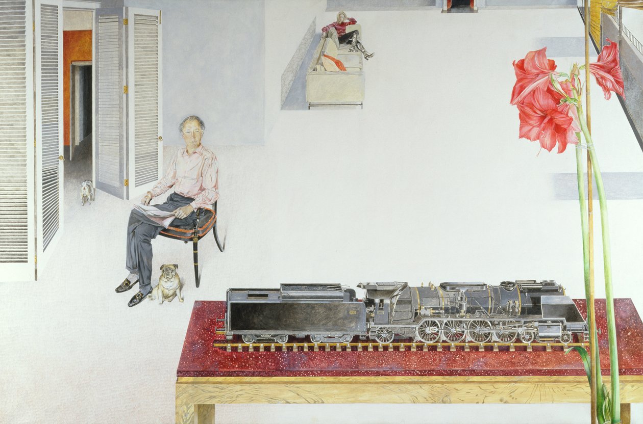 Porträt von Lord John Cholmondeley, 1968 von James Reeve