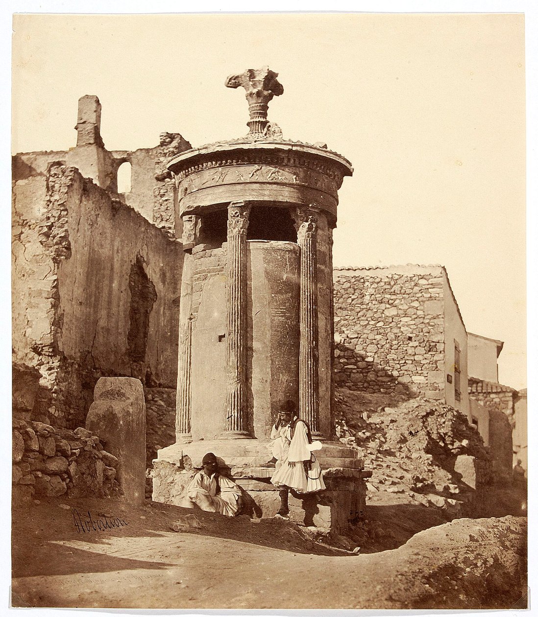 Choragisches Denkmal des Lysikrates von James Robertson