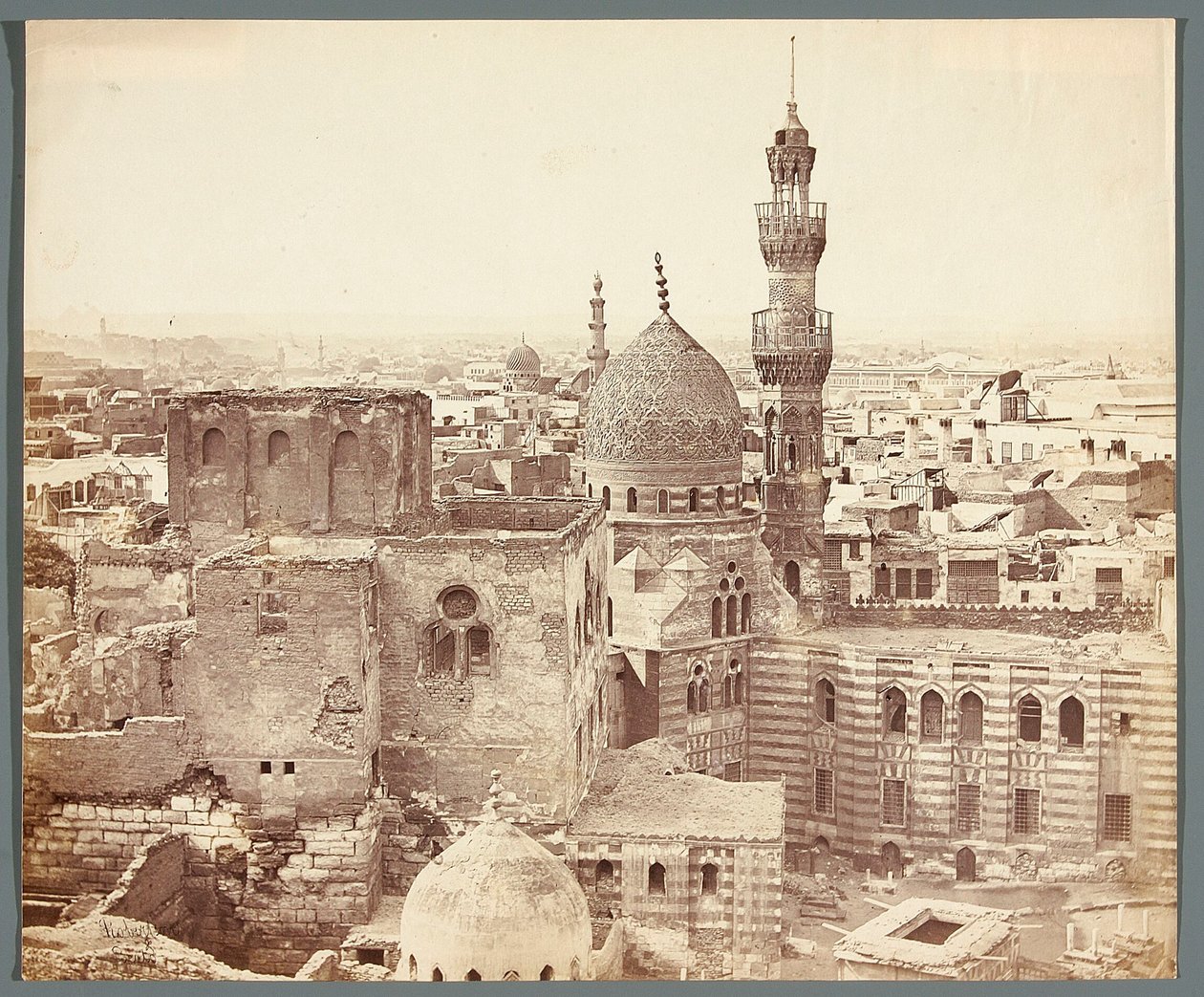 Ägypten. Kairo. Ansicht einer der Moscheen von James Robertson