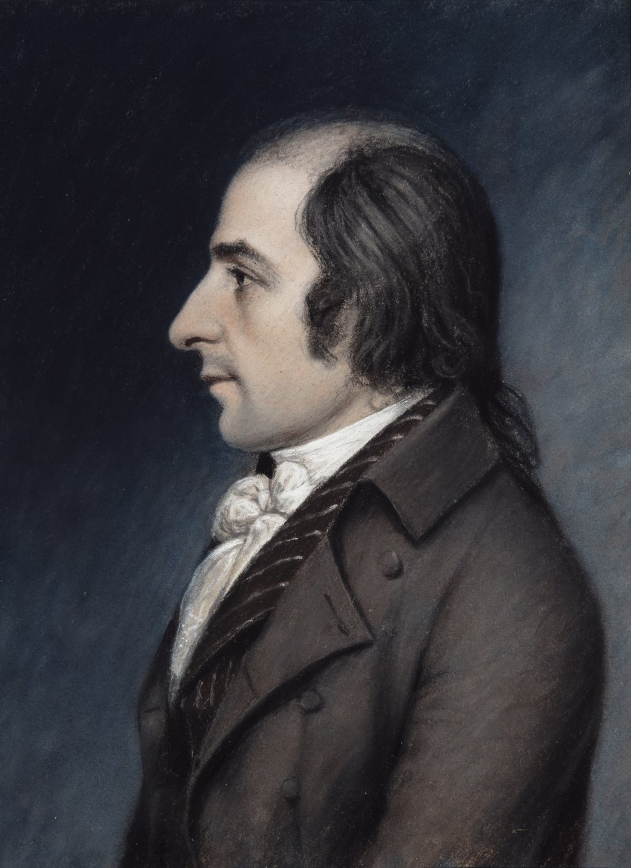 Albert Gallatin, circa 1797 von James Sharples