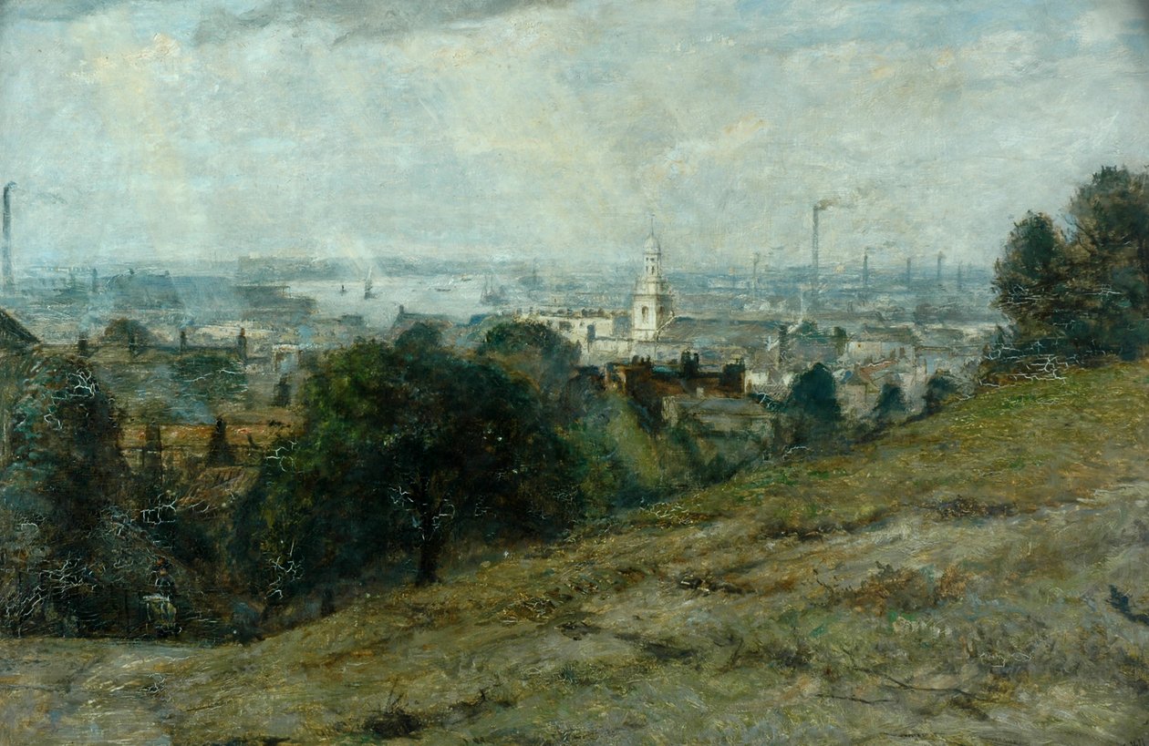Blick vom Greenwich Hill von James Stevens Hill