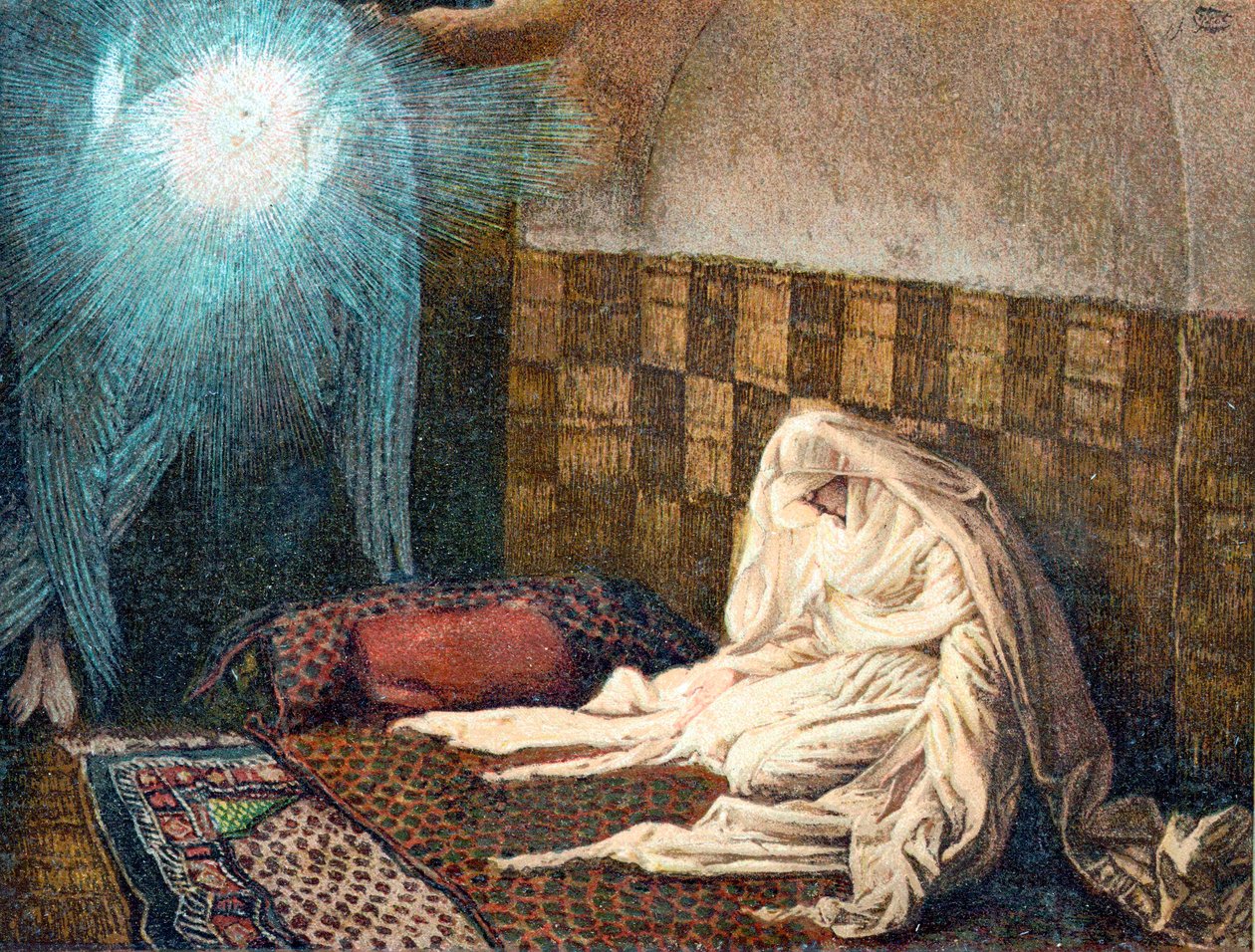 Die Verkündigung, 1897 von James Tissot