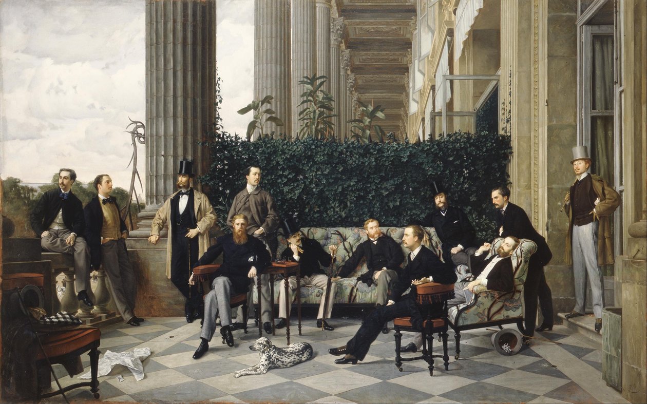 Der Kreis der Rue Royale von James Tissot