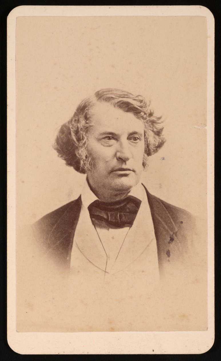 Porträt von Charles Sumner 1811-1874, vor 1874 von James Wallace Black