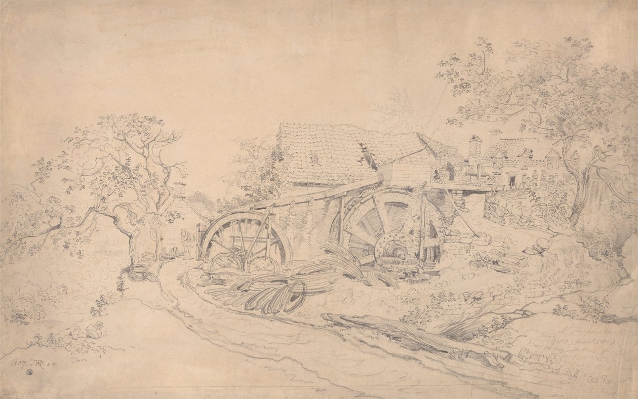 Herr Thompsons Drahtmühle, Tintern von James Ward