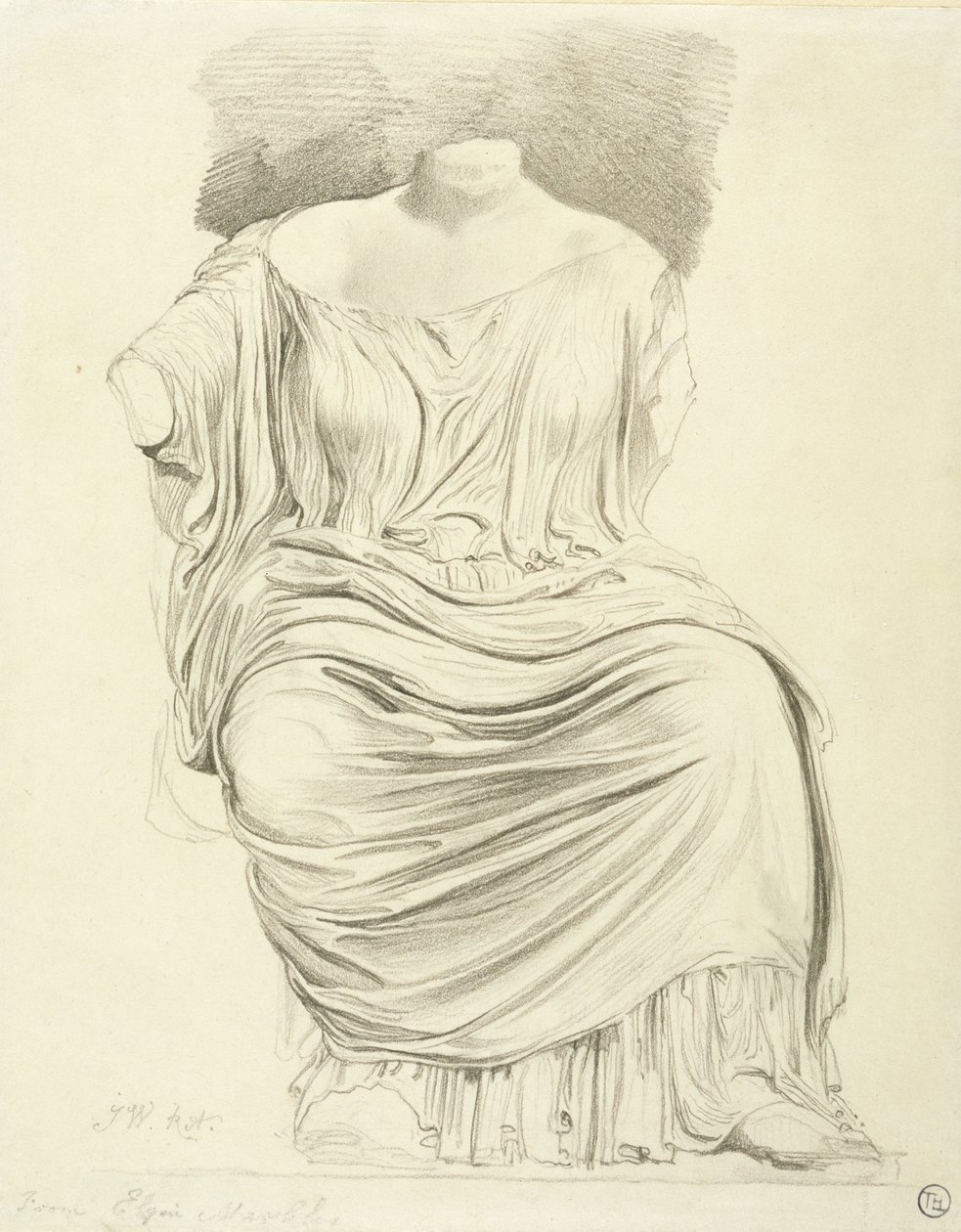 Studie der Skulptur: von den Elgin Marbles von James Ward