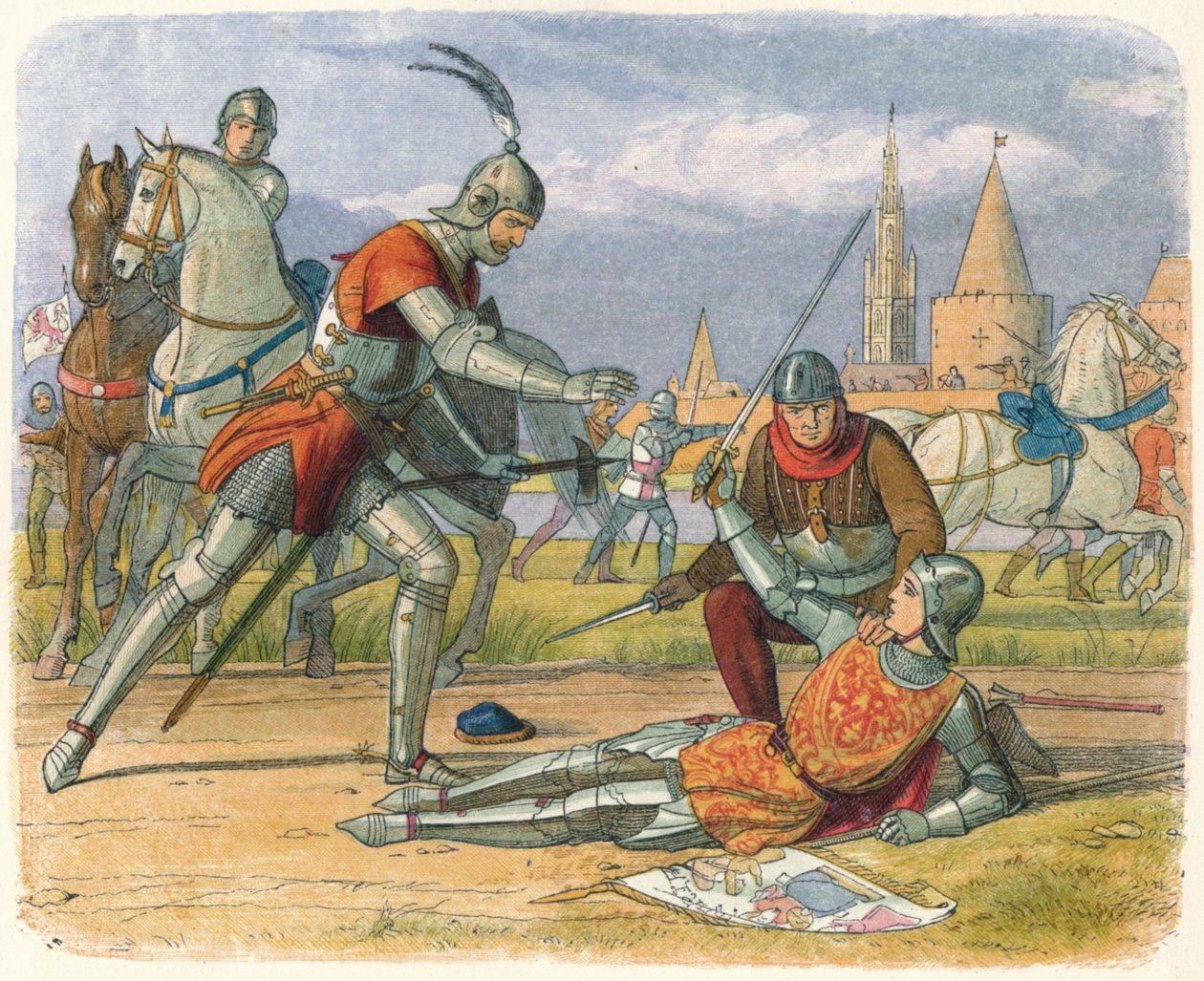 Gefangennahme der Jungfrau, 1430 von James William Edmund Doyle