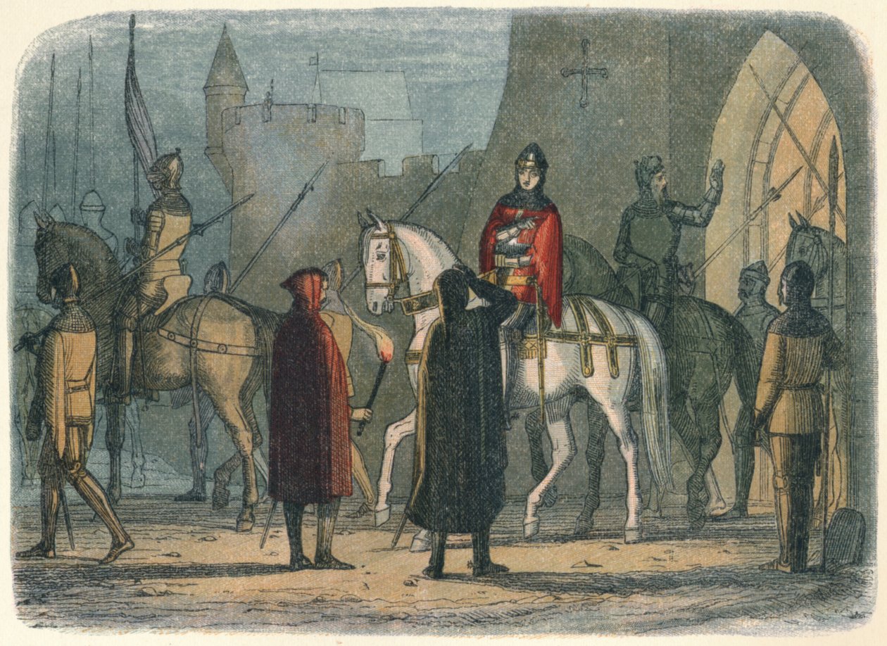 Heinrich marschiert gegen die Lollarden, 1414, 1864 von James William Edmund Doyle