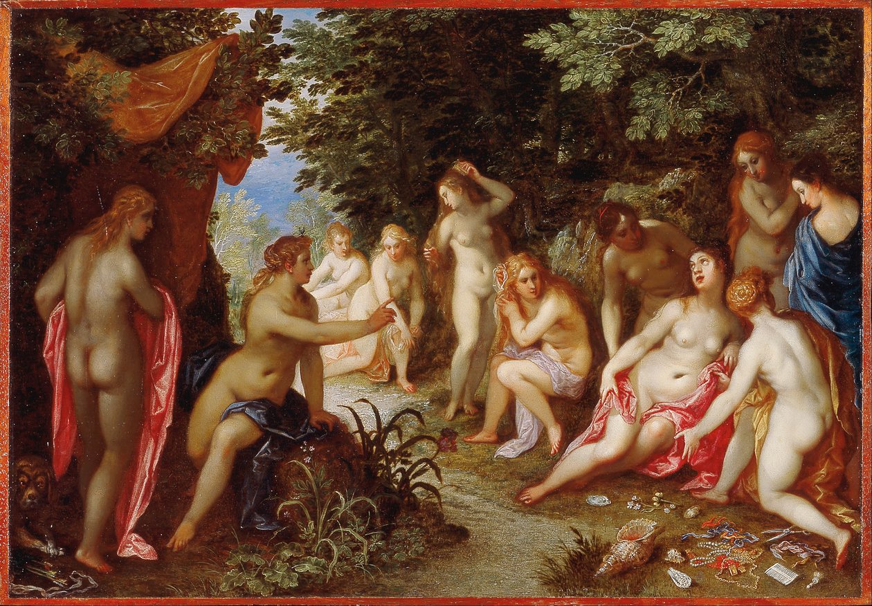 Diana und Callisto von Jan the Elder Brueghel