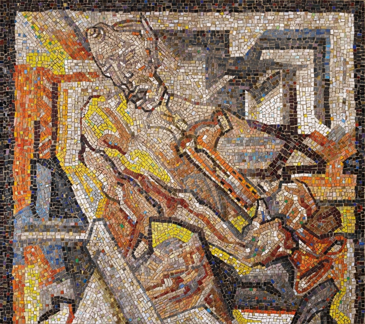 Mosaikbild Geistliche und weltliche Musik von Johan Thorn Prikker
