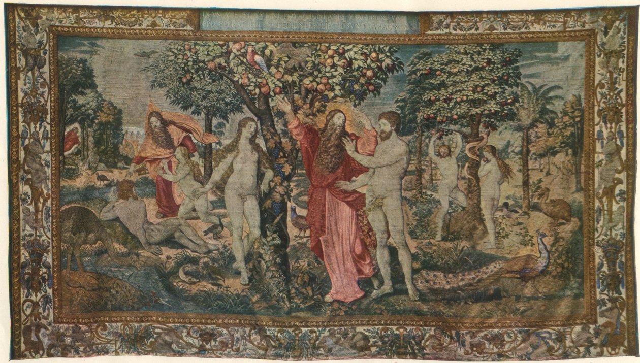 Paradiesglück. Serie Geschichte der ersten Eltern von Jan de Kempeneer