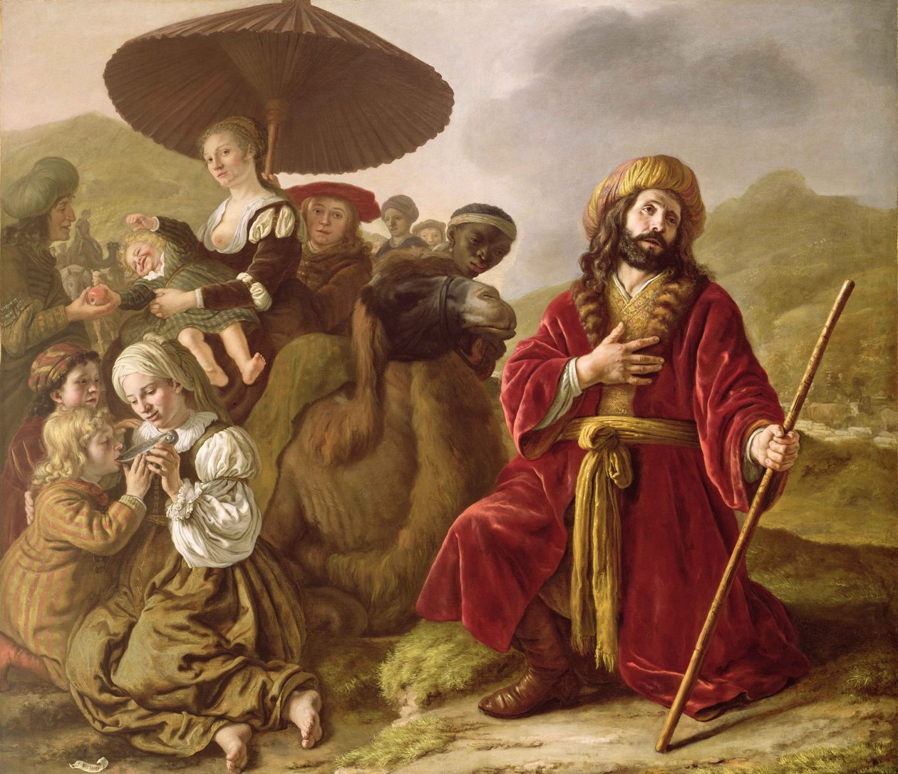 Jakob sucht Esaus Vergebung von Jan (1620 76) Victors