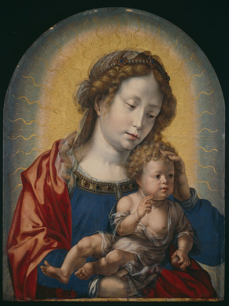 Jungfrau und Kind, ca. 1520 von Jan (c.1472 c.1533) Gossaert