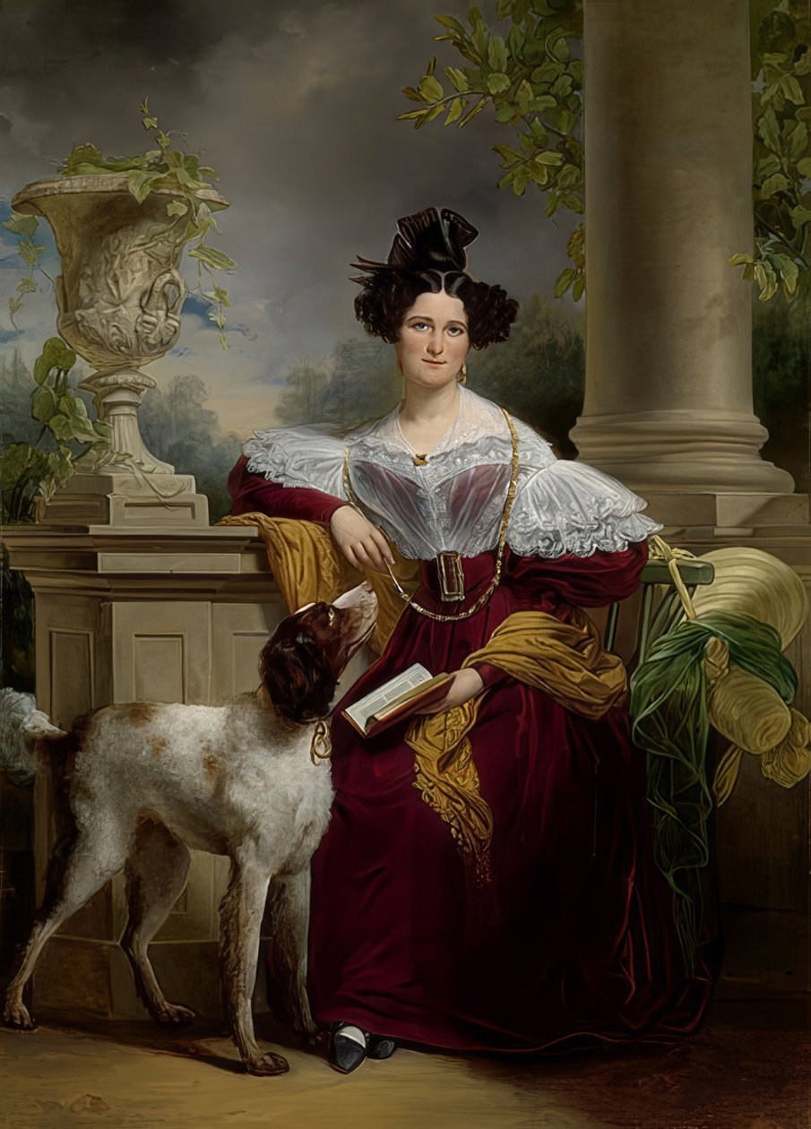 Bildnis von Alida Christina Assink von Jan Adam Janszoon Kruseman