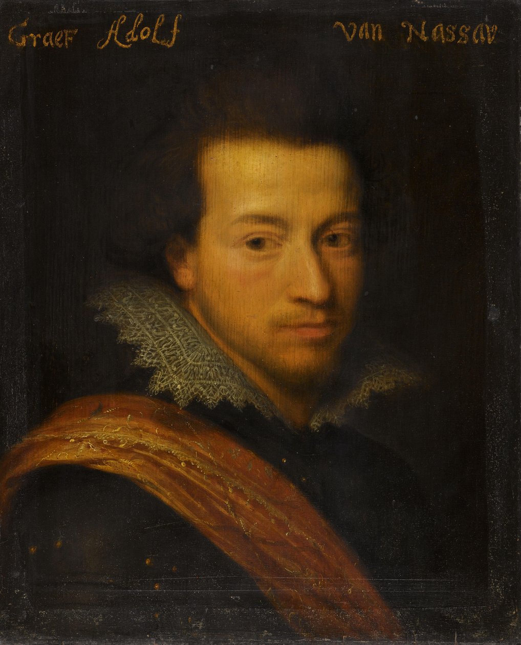 Porträt von Adolf, Graf von Nassau-Siegen von Jan Antonisz van Ravesteyn (workshop of)