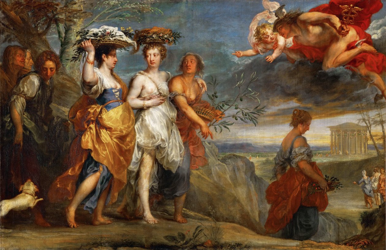 Merkur trifft Herse von Jan Boeckhorst