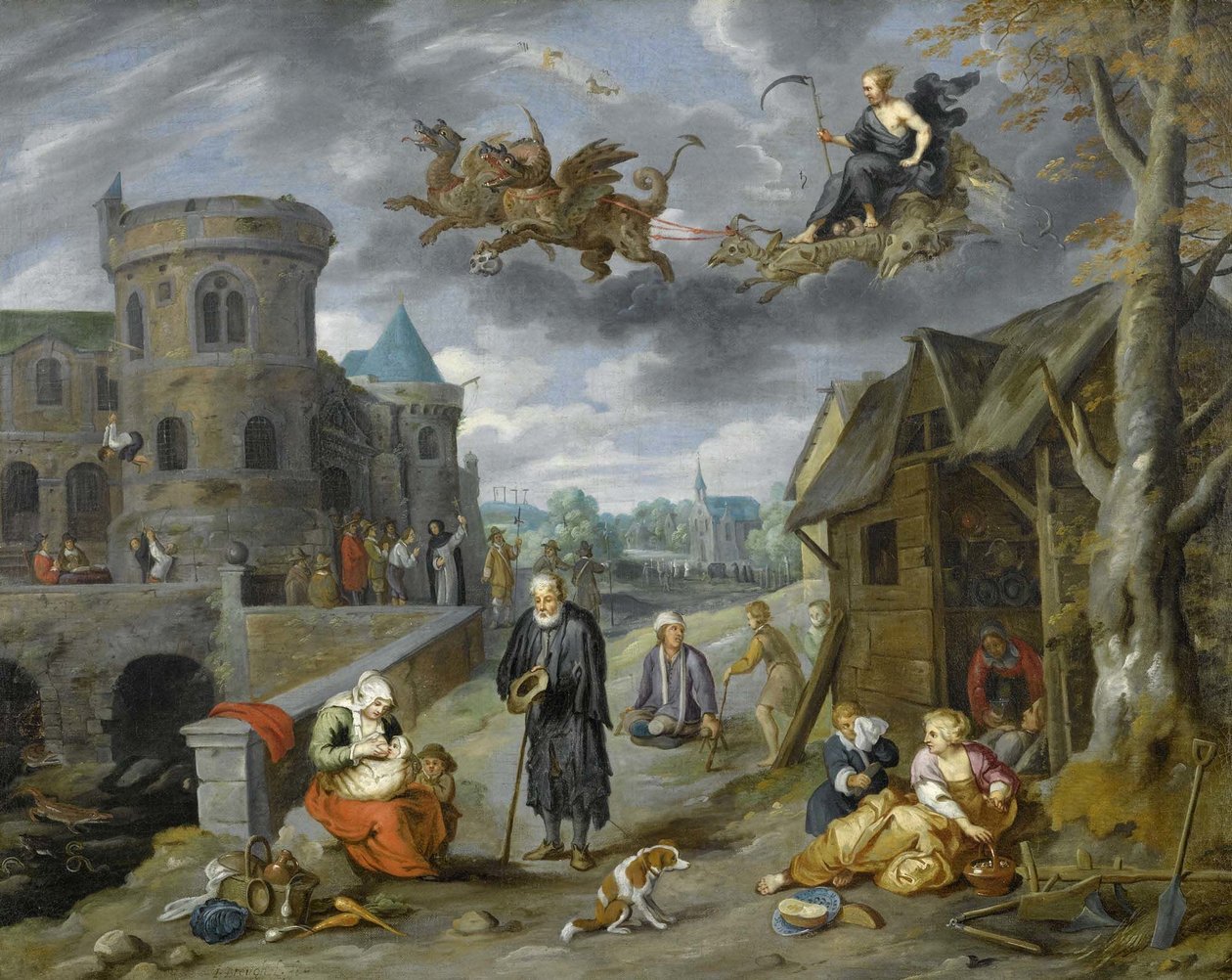 Die Kinder des Planeten Saturn von Jan Brueghel the Younger