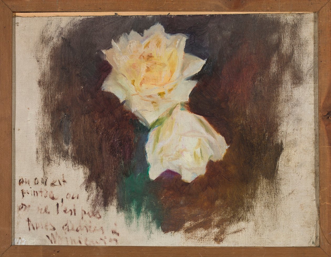 Weiße Rosen von Jan Ciągliński