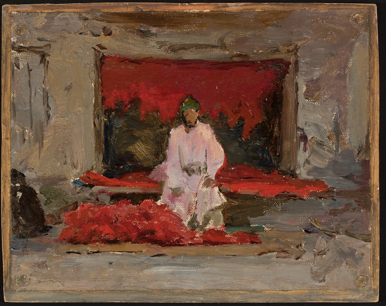 Pfefferhändler. Aus der Reise nach Turkestan von Jan Ciągliński