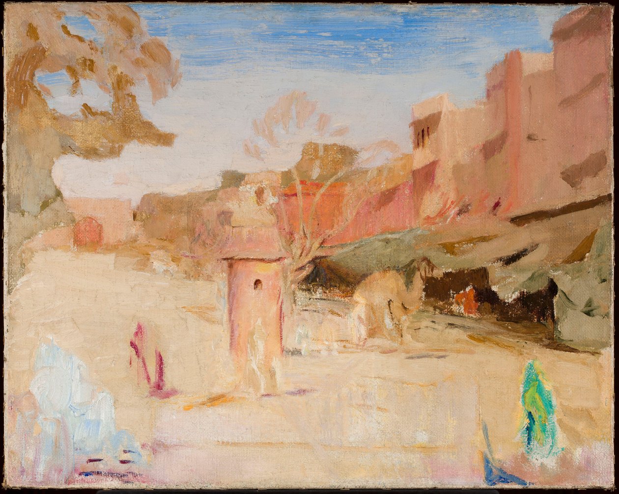 Jaipur - Straße. Von einer Reise nach Indien von Jan Ciągliński