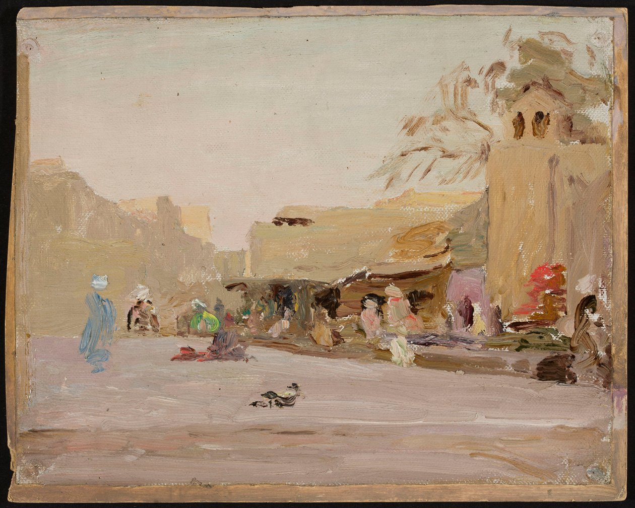 Markt in Buchara. Aus einer Reise nach Turkestan von Jan Ciągliński