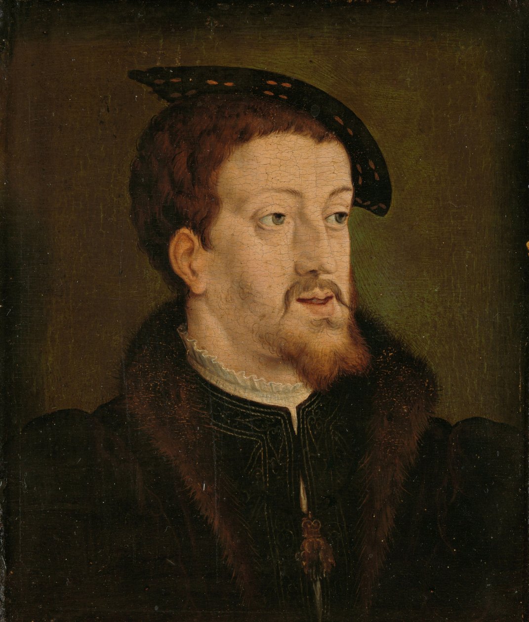 Porträt von Karl V., Heiliger Römischer Kaiser, ca. 1530 von Jan Cornelisz Vermeyen
