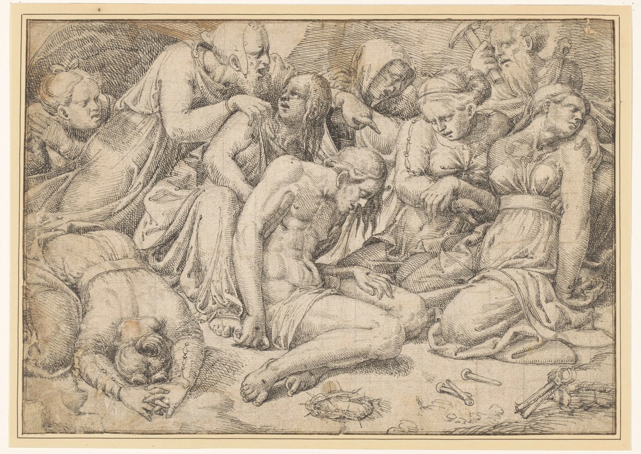Die Beweinung Christi von Jan Cornelisz Vermeyen