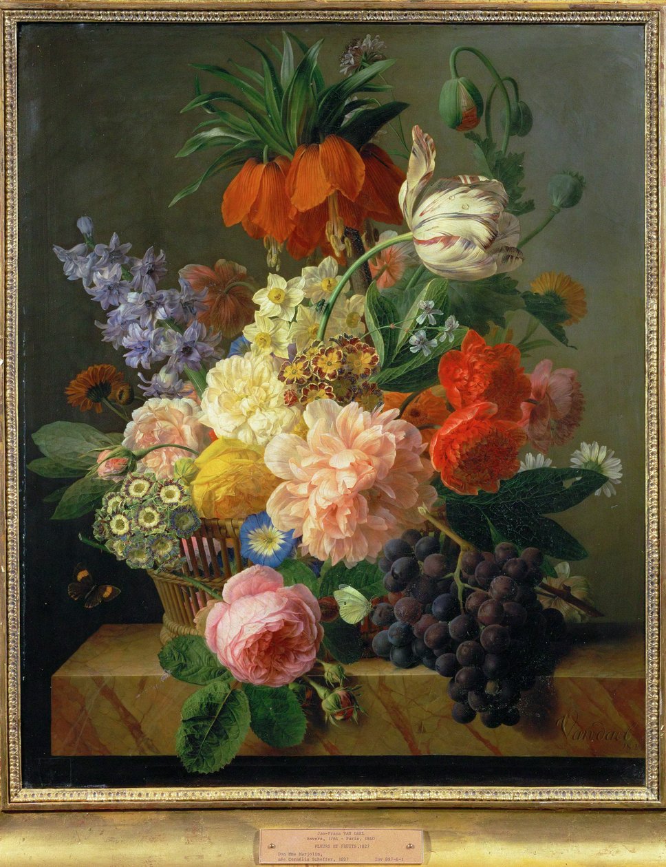 Blumen und Früchte von Jan Frans van Dael