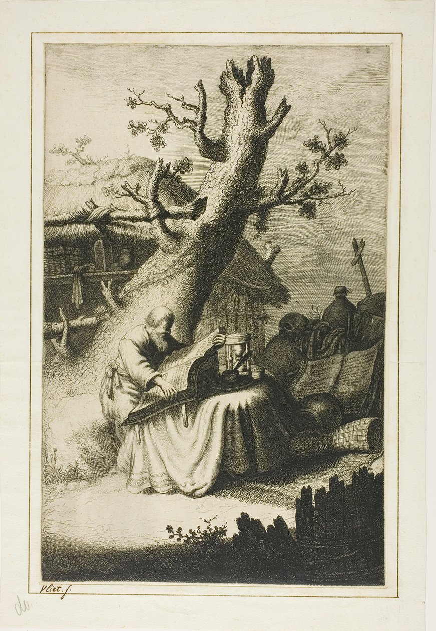Heiliger Hieronymus von Jan Georg van Vliet