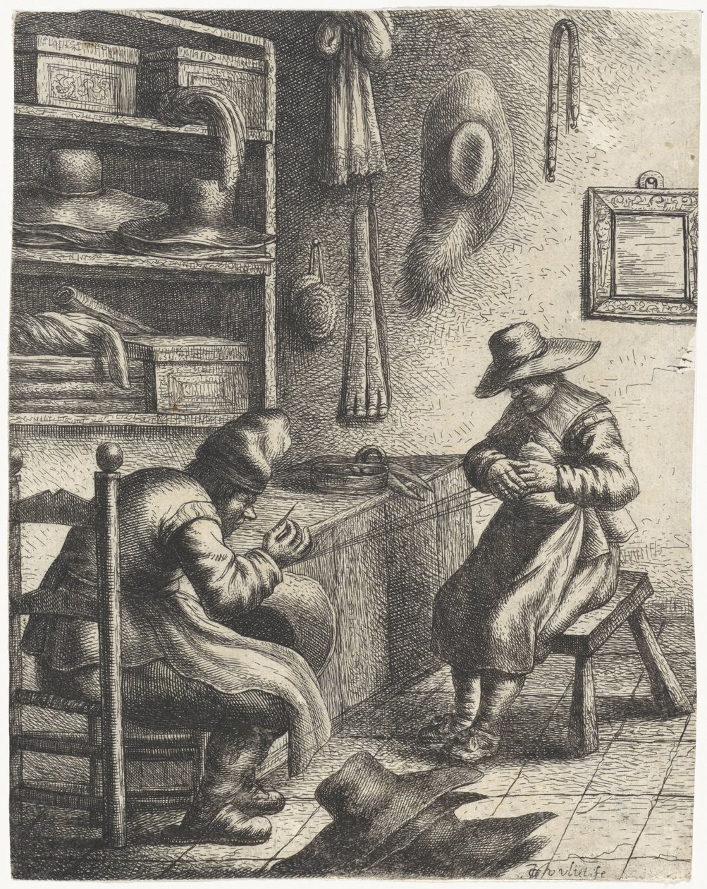 Hutmacher von Jan Gillisz. van Vliet
