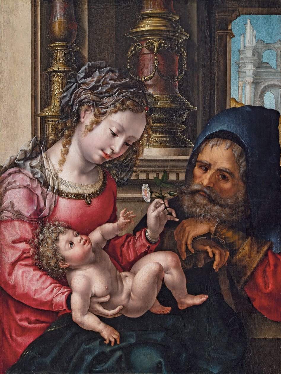 Die Heilige Familie von Jan Gossaert