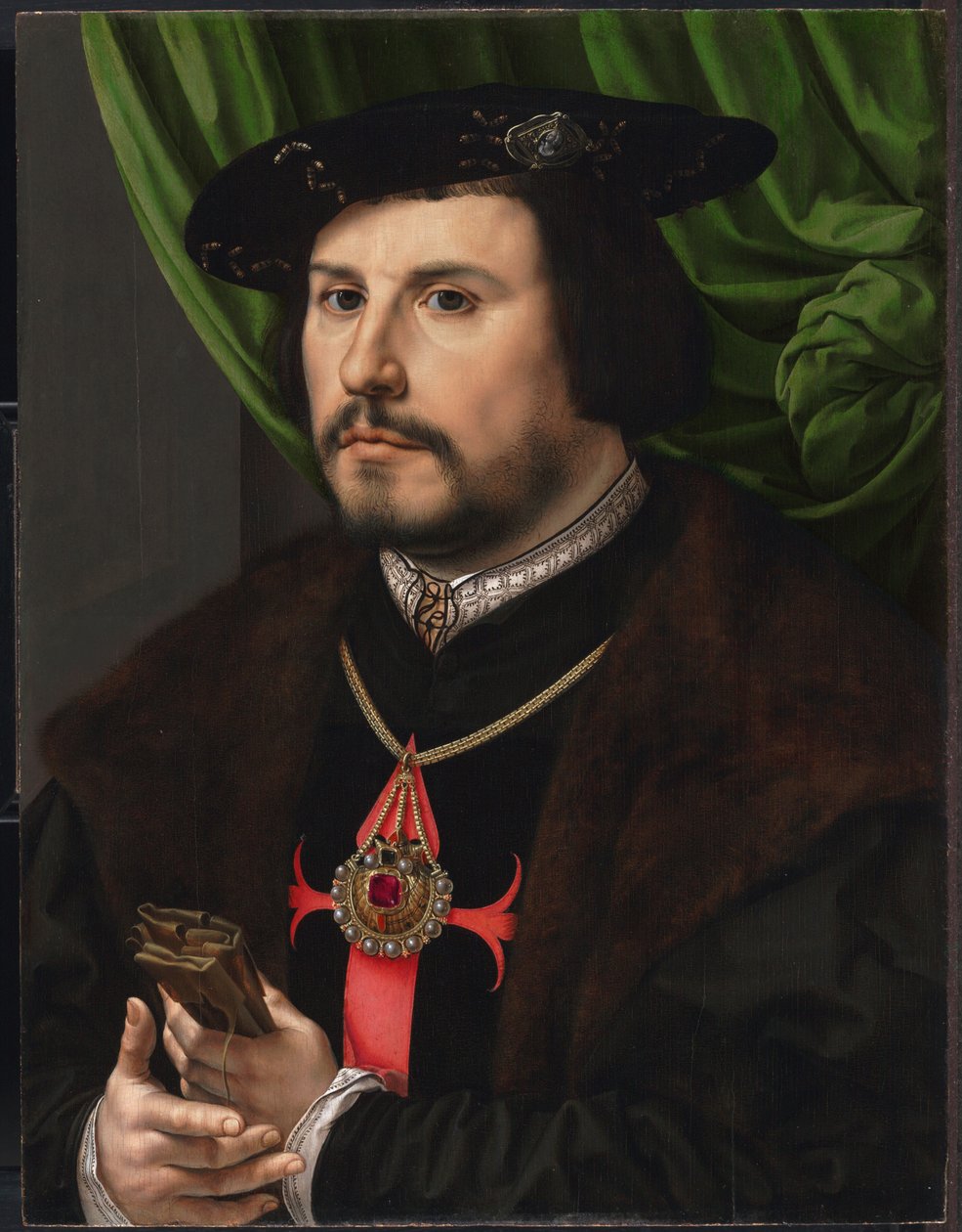 Porträt von Francisco de los Cobos y Molina (1475/85 - 1547), spanischer Staatssekretär von Jan Gossaert