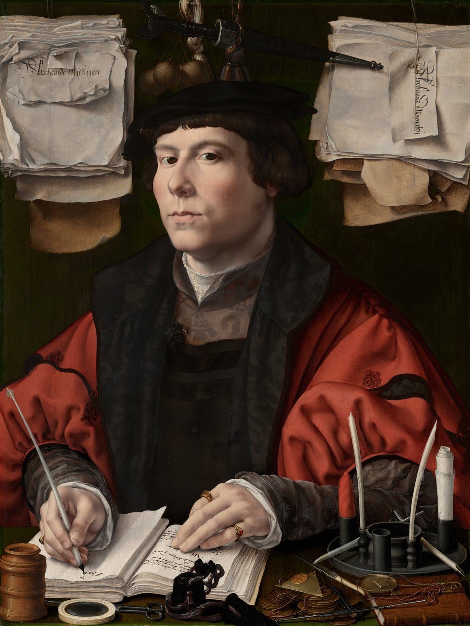 Porträt eines Mannes, möglicherweise Jan Snoeck von Jan Gossaert